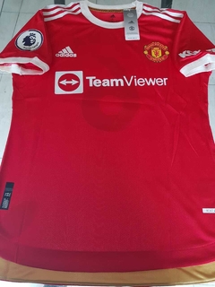 Camiseta adidas Manchester United HeatRdy Titular Pogba 6 2021 2022 Match - comprar online