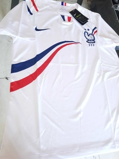 Camiseta Nike Francia Entrenamiento Blanca 2021 en internet