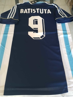 Camiseta adidas Retro Argentina Suplente Azul 1998 Batistuta 9