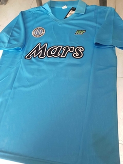 Camiseta Napoli Retro Titular Maradona #10 1987 Mars - comprar online