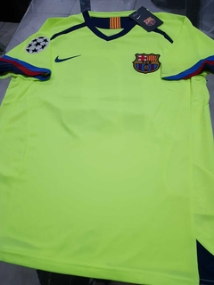 Camiseta Nike Barcelona Retro Fluor Ronaldinho 2006 en internet