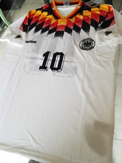 Camiseta adidas Alemania Retro Titular Matthaus #10 1994 en internet