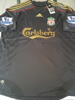 Camiseta adidas Liverpool Retro Gris Suarez #7 2009 2010 - comprar online