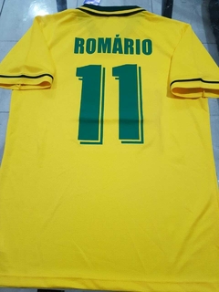 Camiseta Retro Brasil Titular Romario 1994