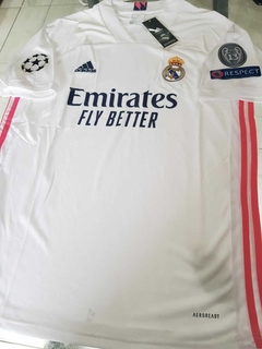 Camiseta adidas Real Madrid Titular 2020 2021 UCL - comprar online