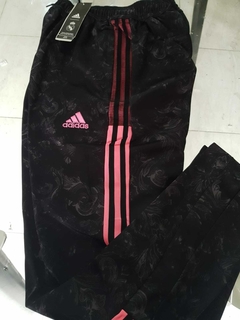 Pantalon Adidas Chupin Real Madrid Negro Rosa 2021