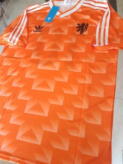 Camiseta adidas Holanda Retro 1988 #10 - Roda Indumentaria