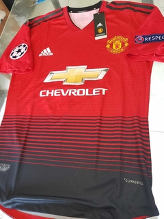 Camiseta adidas Manchester United Climachill titular 2018 2019 - comprar online