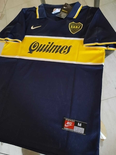 Camiseta Nike Boca Retro Roman Riquelme #8 1997 en internet