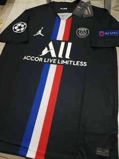 Camiseta Nike Jordan PSG Negra 2019 2020 UCL - comprar online