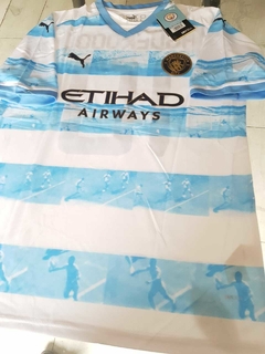 Camiseta Puma Manchester City 93:20 Homenaje Kun Aguero 10 2021 2022 Agueroooo en internet