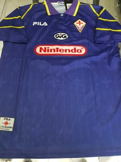 Camiseta Fila Fiorentina Titular (Nintendo) Batistuta 9 1997 1998 - comprar online