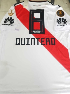 Camiseta adidas River Titular MatchDay Vs. Boca 2018/19 #8 Quintero