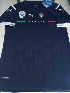 Camiseta Puma Italia Arquero Azul 2021 2022