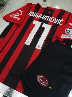 Kit Niños Puma AC Milan Titular Ibrahimovic #9 2021 2022 - comprar online