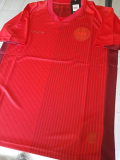 Camiseta Hummel Dinamarca Suplente Roja 2021 2022 - comprar online