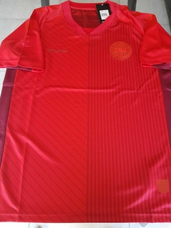 Camiseta Hummel Dinamarca Suplente Roja 2021 2022