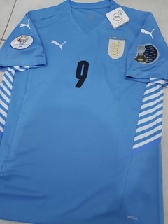 Camiseta Puma Uruguay Titular #9 Suarez 2021 2022 en internet