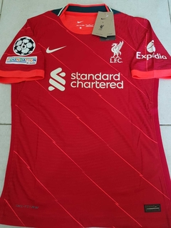 Camiseta Nike Liverpool Titular Match 2021 2022 Vaporknit