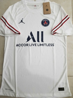 Camiseta Nike PSG Entrenamiento Vaporknit Blanca 2021 2022 Match