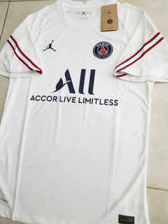 Camiseta Nike PSG Entrenamiento Vaporknit Blanca 2021 2022 Match - comprar online