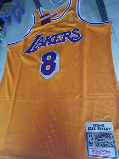 Camiseta adidas LA Lakers MATCH Amarilla Bryant #8 - comprar online