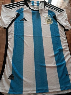 Camiseta adidas Argentina HeatRdy Titular 2022 2023 Qatar Match en internet