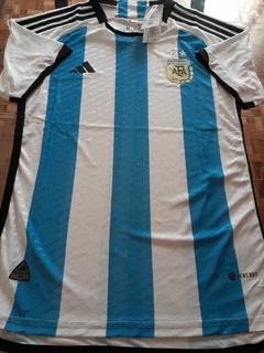 Camiseta adidas Argentina HeatRdy Titular 2022 2023 Qatar Match