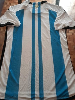 Camiseta adidas Argentina HeatRdy Titular 2022 2023 Qatar Match - Roda Indumentaria