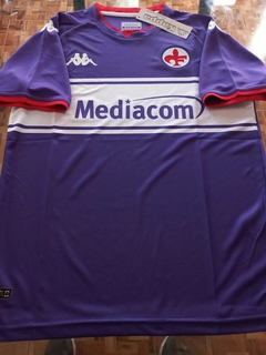 Camiseta Kappa Fiorentina Titular 2021 2022