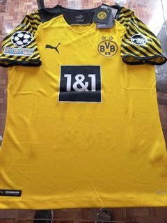 Camiseta Puma BVB Dortmund Authentic Titular 2021 2022 Match