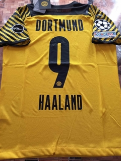 Camiseta Puma BVB Dortmund Authentic Titular Haaland 9 2021 2022 Match
