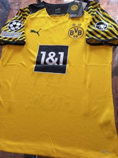 Camiseta Puma BVB Dortmund Authentic Titular 2021 2022 Match - comprar online