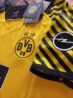 Camiseta Puma BVB Dortmund Authentic Titular 2021 2022 Match en internet