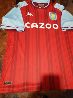 Camiseta Kappa Aston Villa Titular 2021 2022 en internet