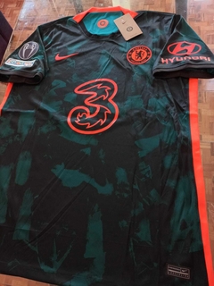 Camiseta Nike Chelsea Suplente Tercera Lukaku 9 2021 2022 - comprar online