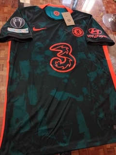 Camiseta Nike Chelsea Suplente Tercera Lukaku 9 2021 2022 en internet