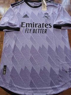 Camiseta Adidas Real Madrid HeatRdy Suplente Violeta 2022 2023 Match