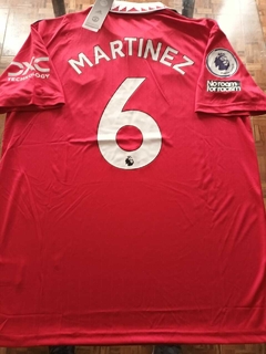 Camiseta Adidas Manchester United Titular Lisandro Martinez 6 2022 2023