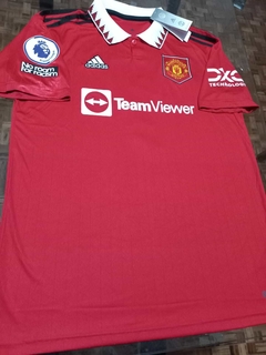 Camiseta Adidas Manchester United Titular Lisandro Martinez 6 2022 2023 - Roda Indumentaria