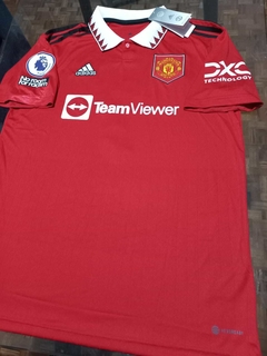 Camiseta Adidas Manchester United Titular Lisandro Martinez 6 2022 2023 en internet