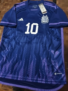 Camiseta adidas Argentina Suplente Violeta Messi 10 2022 2023 Qatar - comprar online