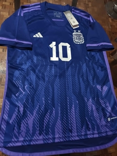 Camiseta adidas Argentina Suplente Violeta Messi 10 2022 2023 Qatar en internet