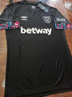 Camiseta Umbro West Ham Match Negra 2022 2023 en internet