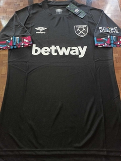 Camiseta Umbro West Ham Match Negra 2022 2023