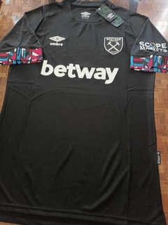 Camiseta Umbro West Ham Match Negra 2022 2023 - comprar online