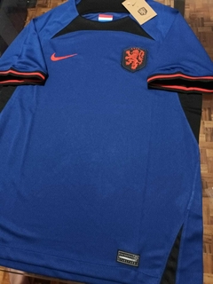 Camiseta Nike Holanda Suplente Azul 2022 2023 Qatar Paises Bajos - comprar online