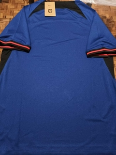 Camiseta Nike Holanda Suplente Azul 2022 2023 Qatar Paises Bajos - Roda Indumentaria