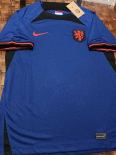 Camiseta Nike Holanda Suplente Azul 2022 2023 Qatar Paises Bajos en internet