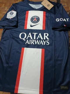 Camiseta Nike PSG Titular Mbappe #7 2022 2023 en internet